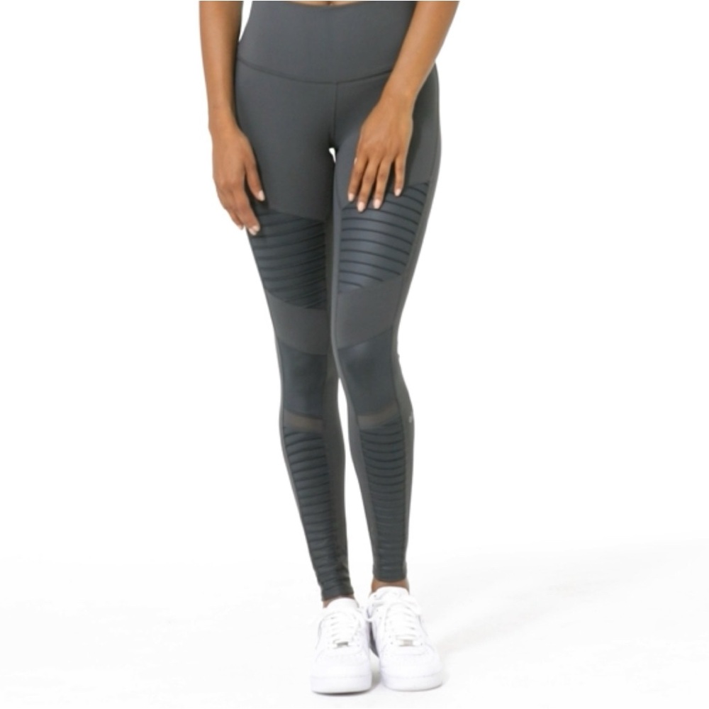 High-Waist Moto Legging